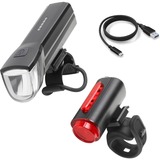 FISCHER Fahrrad Batterie 30 Lux, Lumière LED 