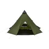 Grand Canyon Tente ronde BLACK FALLS 8, Capulet Olive, Ø 500cm Vert olive/Marron