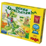 HABA Diego Dent de dragon, Jeu d'adresse Jeu de compétences motrices fines, Enfants et adultes, 15 min, 5 année(s), 99 année(s), Allemand, Néerlandais, Anglais, Espagnol, Français, Italien