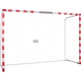 HUDORA 76906, But de football Blanc/Rouge
