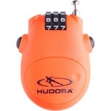 HUDORA Câble antivol, Sécurité Orange