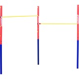 HUDORA Double barre Fabian, Appareil de fitness Rouge/Bleu, 64002