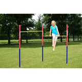 HUDORA Double barre Fabian, Appareil de fitness Rouge/Bleu, 64002