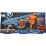 Hasbro Elite 2.0 Shockwave Rd-15 Et Flechettes Officielles, NERF Gun Bleu-gris/Orange
