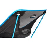Helinox Chair One Chaise de camping 4 pieds Noir, Bleu, Siège Noir/Bleu, 145 kg, Chaise de camping, 4 pieds, Noir, Bleu