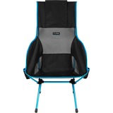 Helinox Savanna Chaise de camping 4 pieds Noir, Bleu, Siège Noir/Bleu, 145 kg, Chaise de camping, 4 pieds, 1,8 kg, Aluminium, Nylon, Noir, Bleu