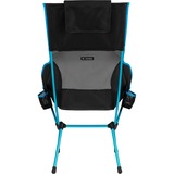 Helinox Savanna Chaise de camping 4 pieds Noir, Bleu, Siège Noir/Bleu, 145 kg, Chaise de camping, 4 pieds, 1,8 kg, Aluminium, Nylon, Noir, Bleu
