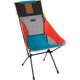 Helinox Sunset Chair Chaise de camping 4 pieds Multicolore Orange/Turquoise, 145 kg, Chaise de camping, 4 pieds, 1,35 kg, Aluminium, Polyester, Multicolore