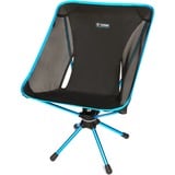 Helinox Swivel Chaise de camping 4 pieds Noir, Bleu Noir/Bleu, 120 kg, Chaise de camping, 4 pieds, 1,18 kg, Noir, Bleu