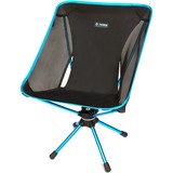 Helinox Swivel Chaise de camping 4 pieds Noir, Bleu, Siège Noir/Bleu, 120 kg, Chaise de camping, 4 pieds, 1,18 kg, Noir, Bleu