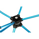 Helinox Swivel Chaise de camping 4 pieds Noir, Bleu, Siège Noir/Bleu, 120 kg, Chaise de camping, 4 pieds, 1,18 kg, Noir, Bleu