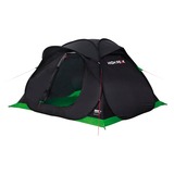 High Peak Hyperdome 3, Tente Vert foncé/vert clair