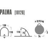 High Peak Palma, Tente Bleu/gris