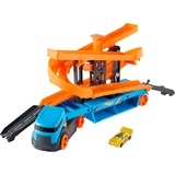 Hot Wheels City How Wheels Ascenseur Et Lanceur Transporteur Coffret, Jeu véhicule Ensemble de véhicules, 3 an(s), Métal, Plastique, Noir, Bleu, Orange