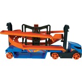 Hot Wheels City How Wheels Ascenseur Et Lanceur Transporteur Coffret, Jeu véhicule Ensemble de véhicules, 3 an(s), Métal, Plastique, Noir, Bleu, Orange