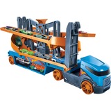 Hot Wheels City How Wheels Ascenseur Et Lanceur Transporteur Coffret, Jeu véhicule Ensemble de véhicules, 3 an(s), Métal, Plastique, Noir, Bleu, Orange