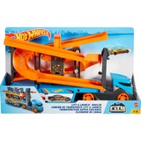 Hot Wheels City How Wheels Ascenseur Et Lanceur Transporteur Coffret, Jeu véhicule Ensemble de véhicules, 3 an(s), Métal, Plastique, Noir, Bleu, Orange