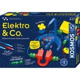 KOSMOS 62063 Coffrets de sciences pour enfant, Boîte d’expérience Kit électrique, Électricité, 8 an(s), Multicolore