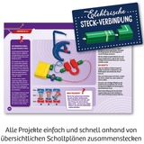 KOSMOS 62063 Coffrets de sciences pour enfant, Boîte d’expérience Kit électrique, Électricité, 8 an(s), Multicolore