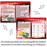 KOSMOS 62063 Coffrets de sciences pour enfant, Boîte d’expérience Kit électrique, Électricité, 8 an(s), Multicolore