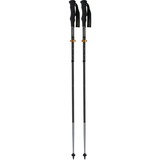 Komperdell Trailstick Carbon C4 Vario Compact, Appareil de fitness Noir/Orange