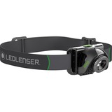 Ledlenser MH6 Lampe frontale Noir, Lumière LED Gris, Lampe frontale, Noir, IPX6, -20 - 40 °C, LED, 1 lampe(s)