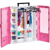 Mattel Fashionistas GBK11 accessoire de poupée Ensemble de meubles, Meubles de poupées Rose/Blanc, Ensemble de meubles, 3 an(s)