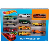 Mattel Pack de 10 voitures Hot Wheels, Jeu véhicule Produit d'assortiment