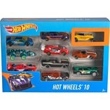 Mattel Pack de 10 voitures Hot Wheels, Jeu véhicule Produit d'assortiment