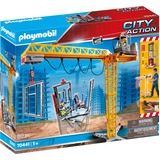 PLAYMOBIL City Life - Grue radio-commandée avec mur de construction, Jouets de construction 70441