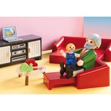 PLAYMOBIL Dollhouse - Salon avec cheminée, Jouets de construction 70207
