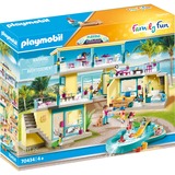 PLAYMOBIL FamilyFun PLAYMO Beach Hôtel, Jouets de construction Garçon/Fille, 4 an(s), Plastique, Multicolore
