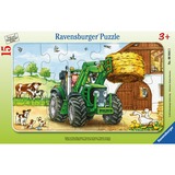 Ravensburger Puzzle: Tracteur agricole Jigsaw puzzle, Ferme, Enfants, 3 année(s), Garçon/Fille, 250 mm