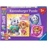 Ravensburger Puzzles 3x49 p - Charmantes chiennes / Pat'Patrouille Jeu de puzzle, 49 pièce(s), Dessins animés, Enfants, 5 an(s)