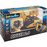 Revell RC Pelleteuse "Digger 2.0", Voiture télécommandée Jaune/Noir, 96 an(s), Plastique