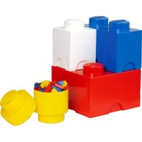 Room Copenhagen 40150001 rangement de jouets Bleu, Rouge, Blanc, Jaune, Boîte de rangement Rouge, Bleu, Rouge, Blanc, Jaune, Polypropylène (PP), 250 mm, 250 mm, 330 mm