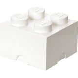 Room Copenhagen Brique de rangement LEGO 4 blanche, Boîte de rangement Blanc