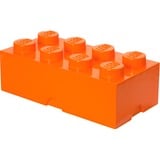 Room Copenhagen Brique de rangement LEGO 8 Orange, Boîte de rangement Orange