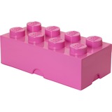 Room Copenhagen Brique de rangement LEGO 8 rose, Boîte de rangement rose fuchsia