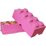 Room Copenhagen Brique de rangement LEGO 8 rose, Boîte de rangement rose fuchsia