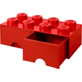 Room Copenhagen LEGO Brick Drawer, Boîte de rangement Rouge