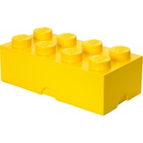 Room Copenhagen LEGO STORAGE BRICK 8 Jaune, Boîte de rangement Jaune, Jaune, Polypropylène (PP), 500 mm, 250 mm, 180 mm