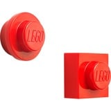 Room Copenhagen LEGO Set de magnets rouge, Aimant Rouge