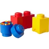 Room Copenhagen LEGO Storage Multi pack coloré, Boîte de rangement Rouge, 3 pièces