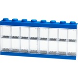 Présentoir LEGO Minifigures 16 bleu, Boîte de rangement