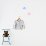 Room Copenhagen Suspension murale LEGO, Support mural Blanc, bleu, rose
