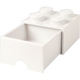 Room Copenhagen Tiroir 4 briques LEGO blanc, Boîte de rangement Blanc