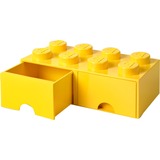Room Copenhagen Tiroir à briques LEGO 8 jaune, Boîte de rangement Jaune