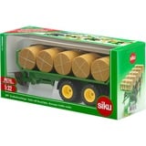 SIKU Farmer - Presse à balles rondes avec balles de foin, Modèle réduit de voiture Vert/jaune d'or, 2891