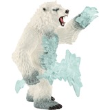 Schleich ELDRADOR CREATURES Ours du blizzard avec arme, Figurine 7 an(s), Bleu, Blanc, Plastique, 1 pièce(s)